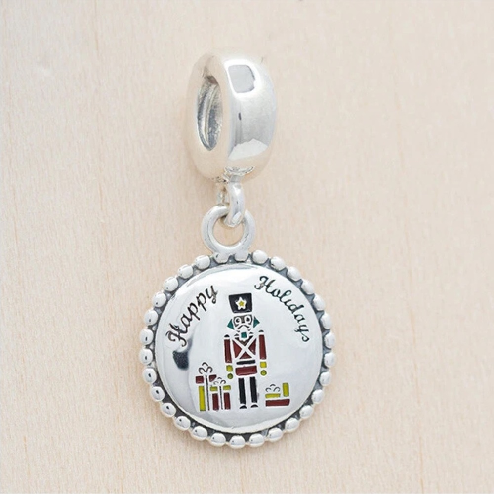 NWT Pandora Happy Holidays Nutcracker Charm